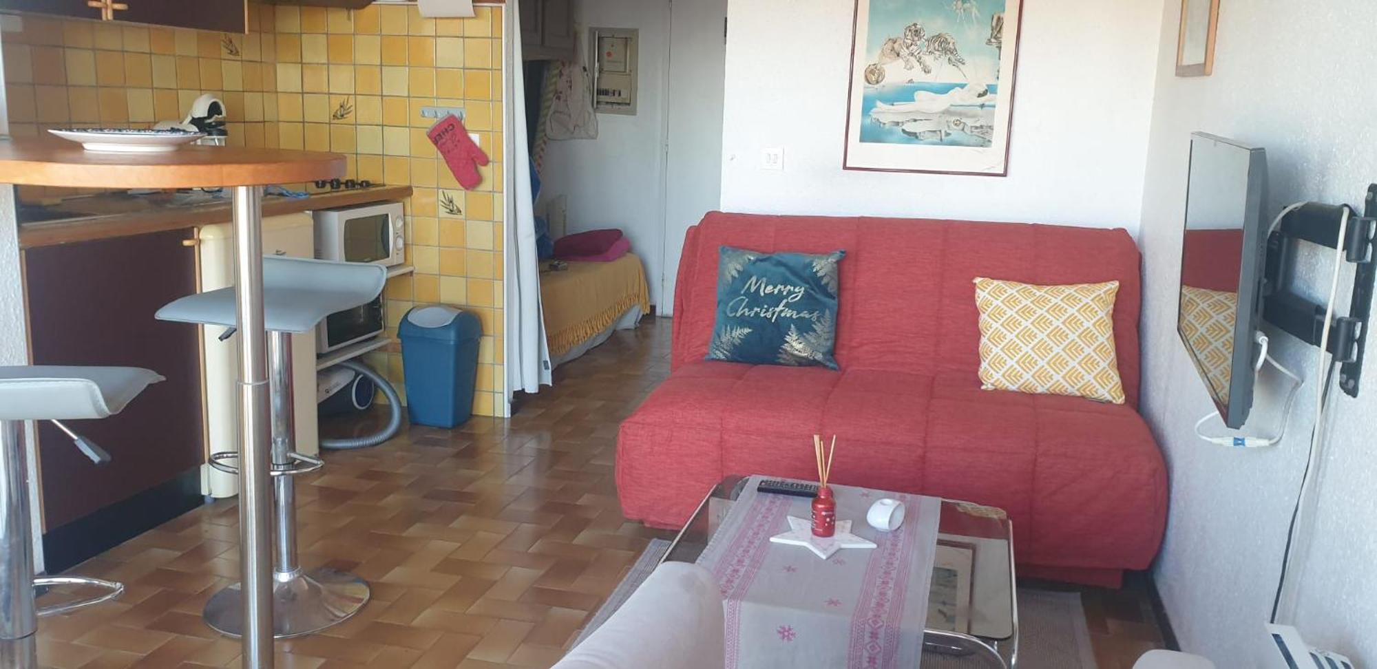 Au Village Coeur De Barcares Studio Vue Mer 3 Couchages Le Barcarès Buitenkant foto